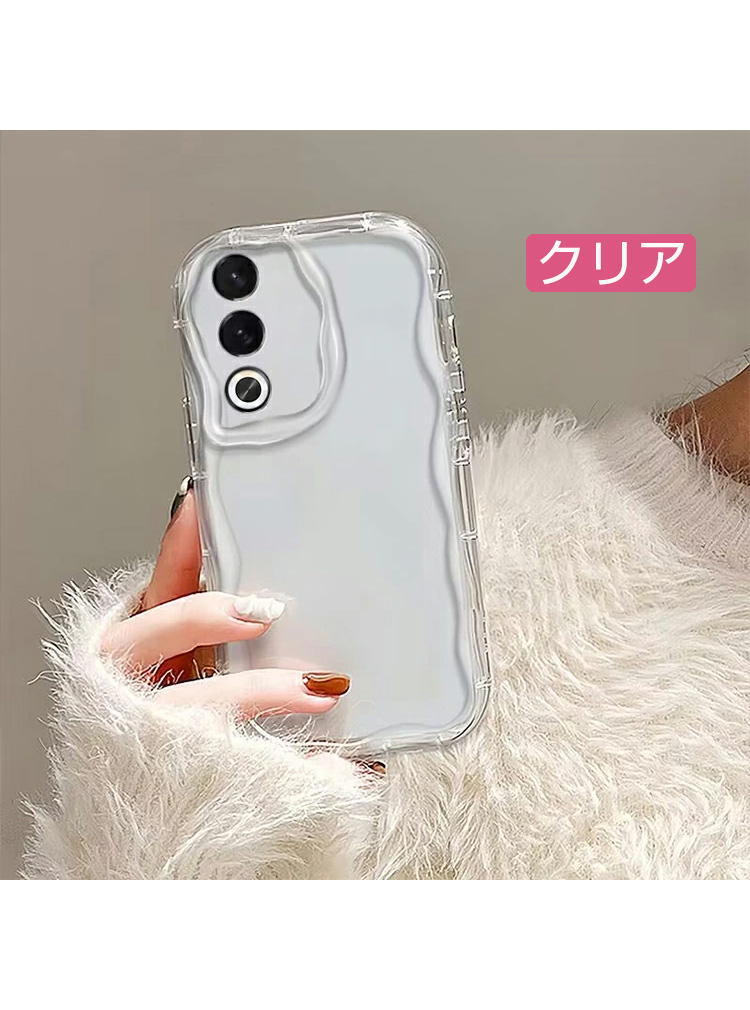 OPPO（オッポ） A3 5G CPH2639用のクリアケース 耐衝撃 カバー TPU素材