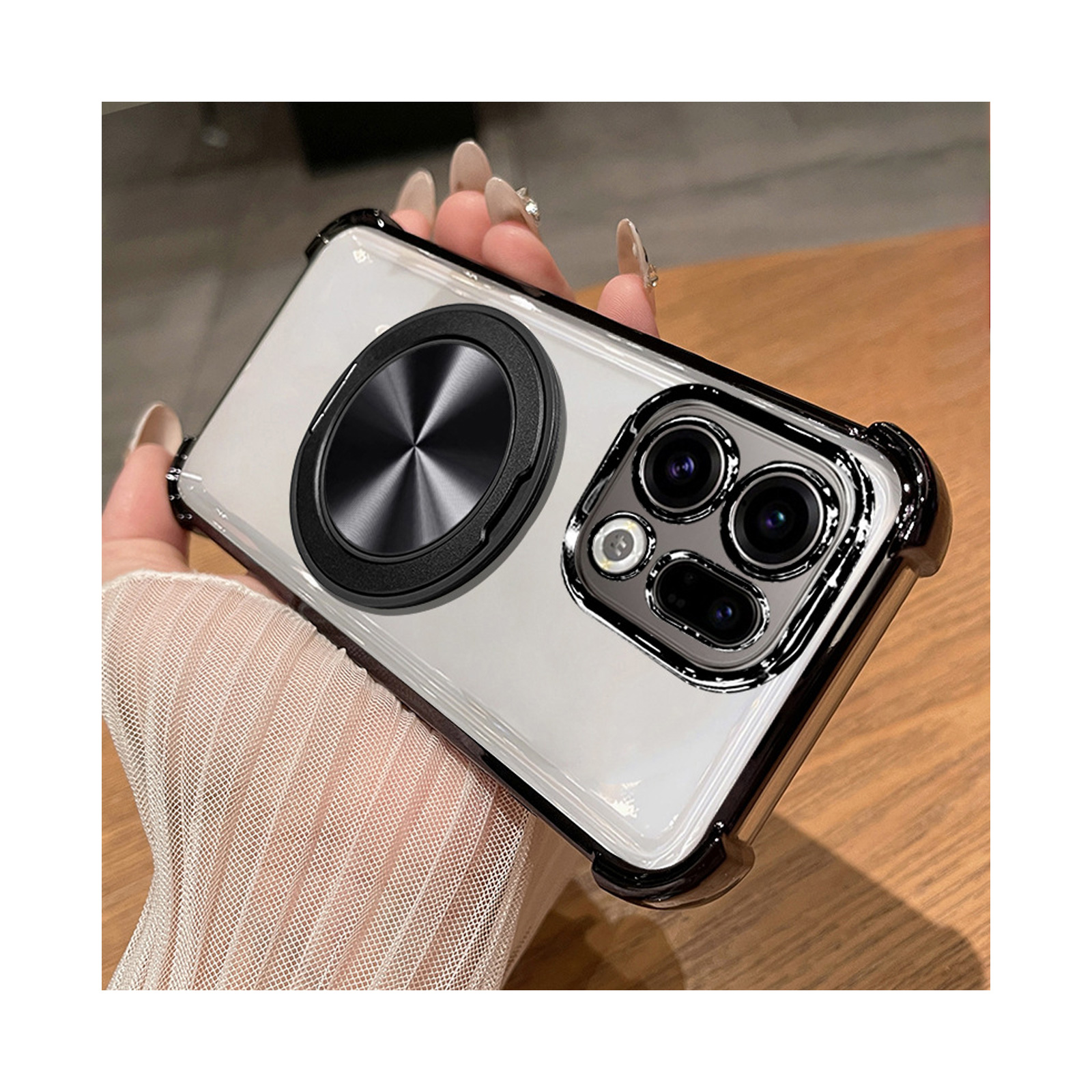 OPPO（オッポ） ファインド X9/X9 プロ クリアケース カバー TPU素材