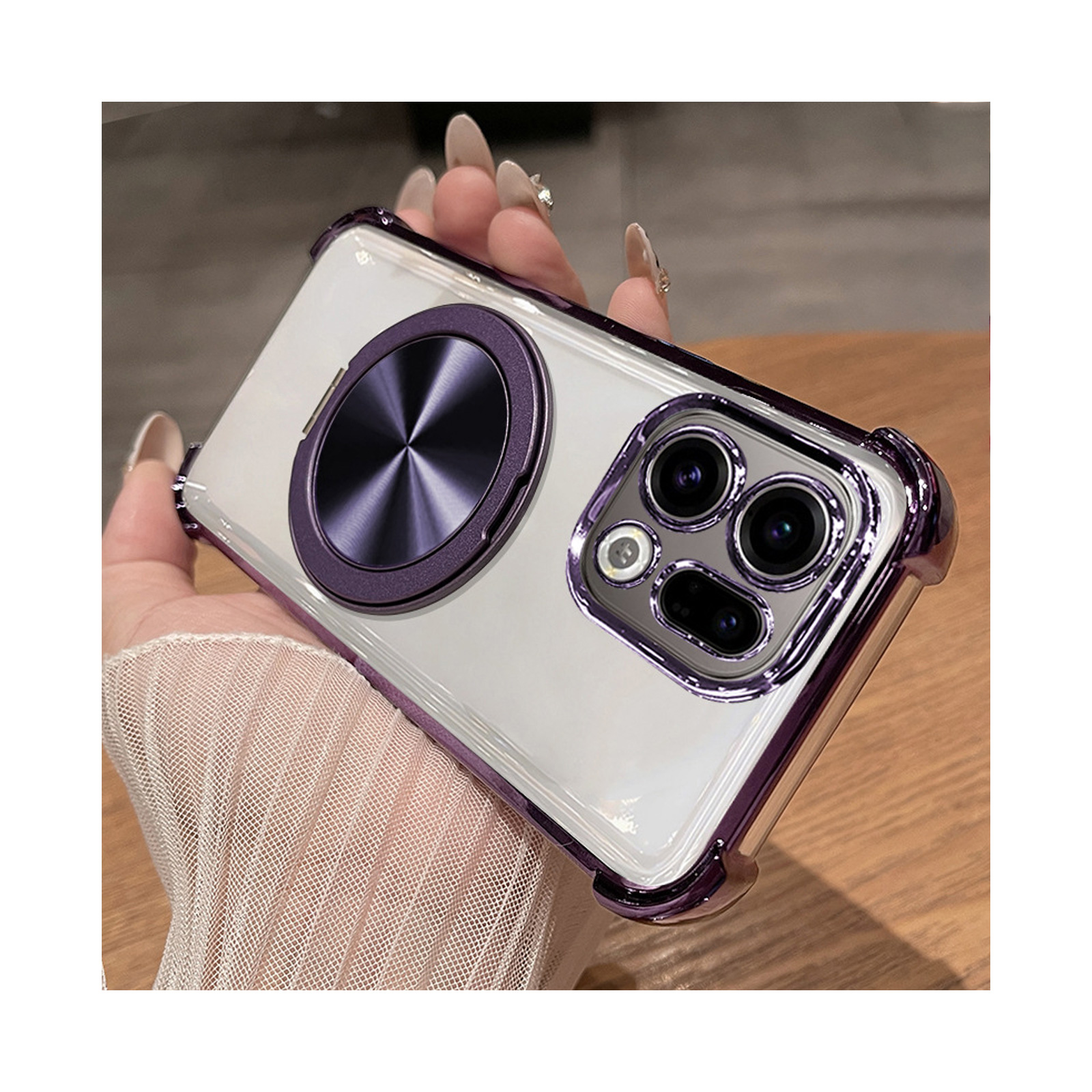 OPPO（オッポ） ファインド X9/X9 プロ クリアケース カバー TPU素材