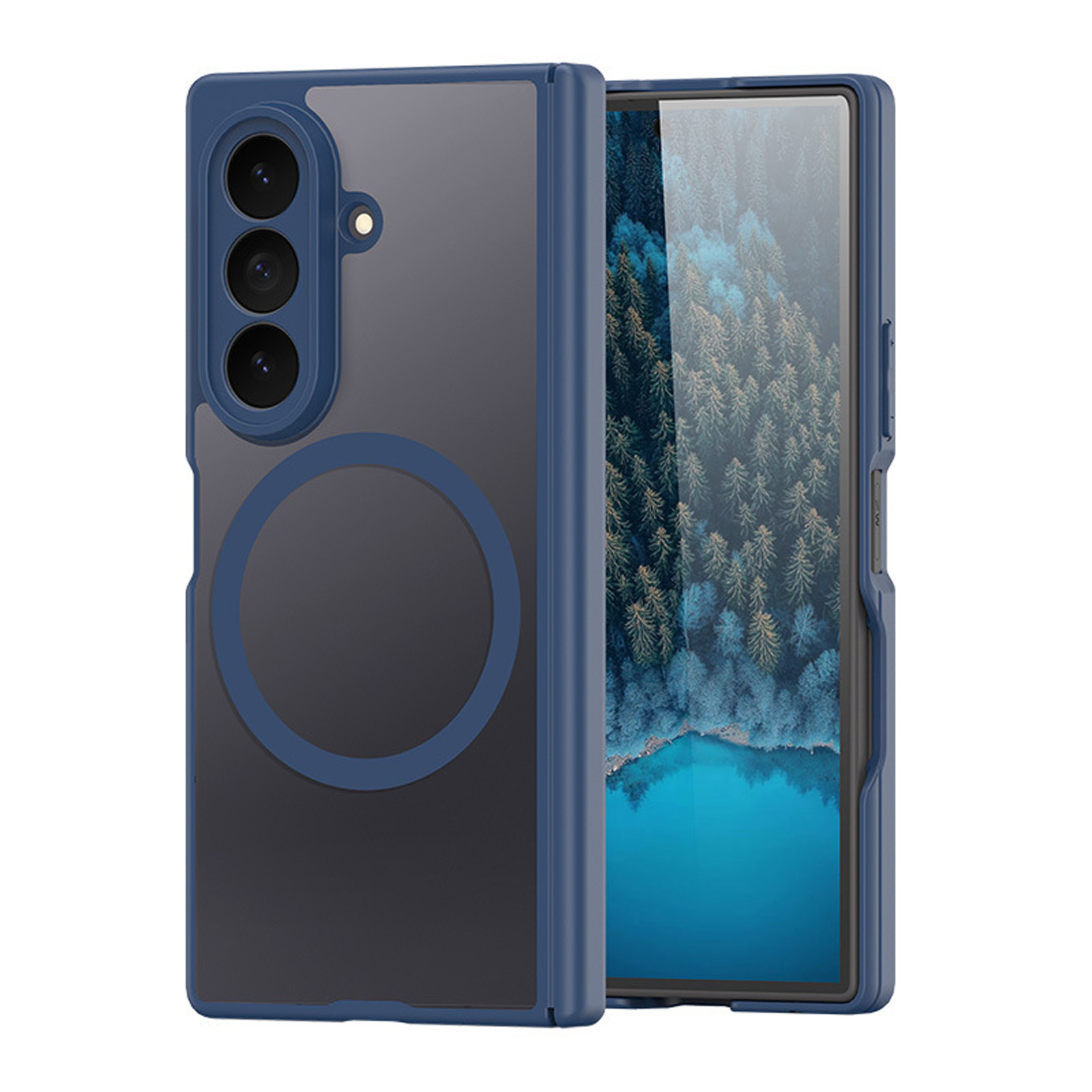 Galaxy Samsung Z Fold8 ケース Wide 用のケース 耐衝撃 マットタイプ