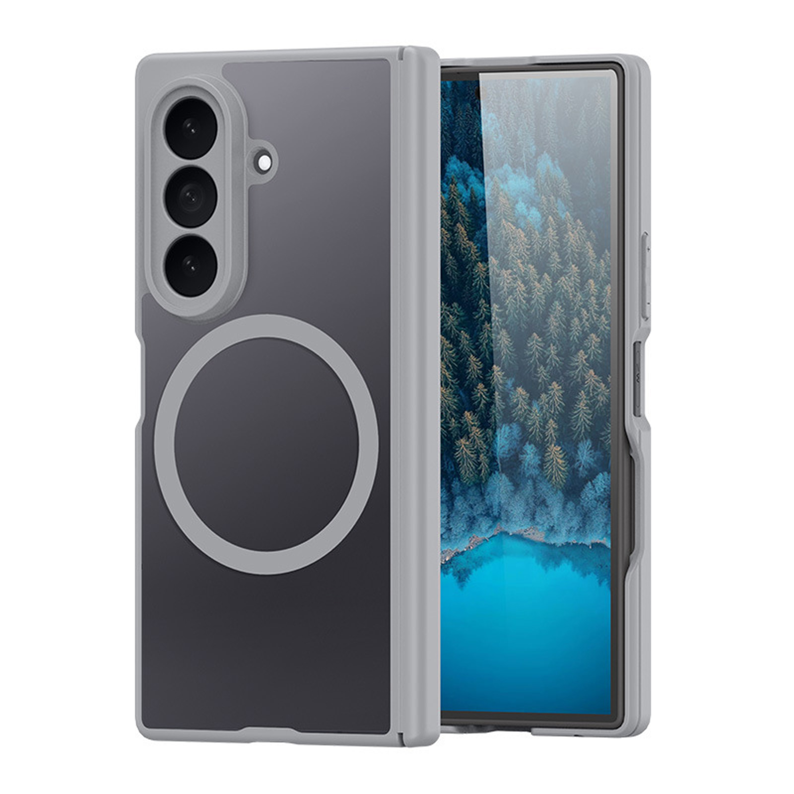 Galaxy Samsung Z Fold8 ケース Wide 用のケース 耐衝撃 マットタイプ