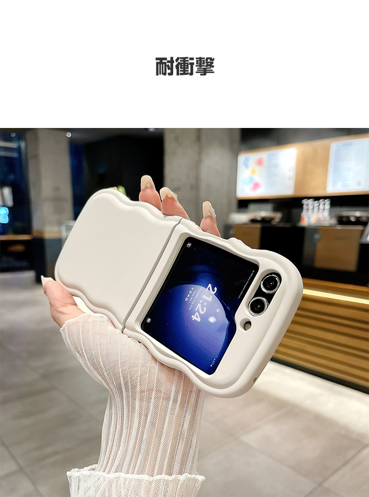 サムスン ギャラクシー Z フリップ6 5G 用のケース 多彩 持ちやすい