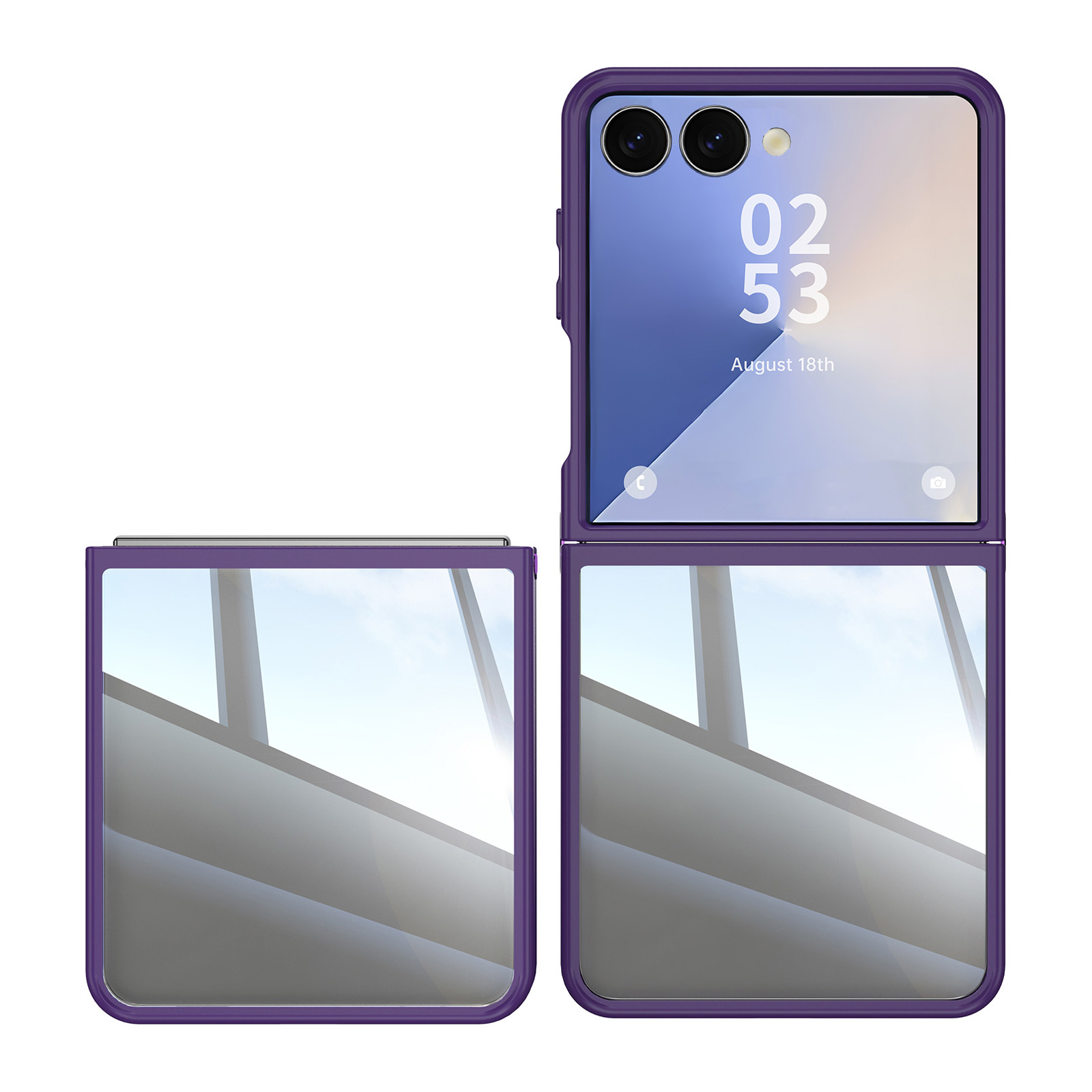 SAMSUNG サムスン ギャラクシー Z フリップ7用のケース 耐衝撃