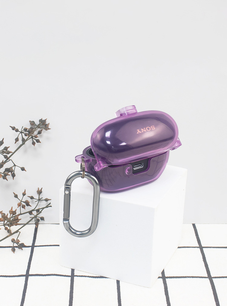 SONY ソニー WF-1000XM5 ケース 透明 PC素材 クリア カバー CASE 耐