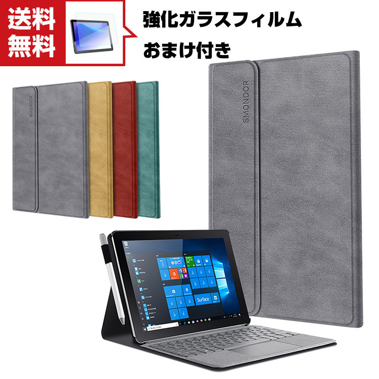 「ポイント」  Microsoft Surface Go 3 10.5 インチ ケース サーフェス 2-in-1ノートPCケース おしゃれ 手帳型 ス｜visos-store