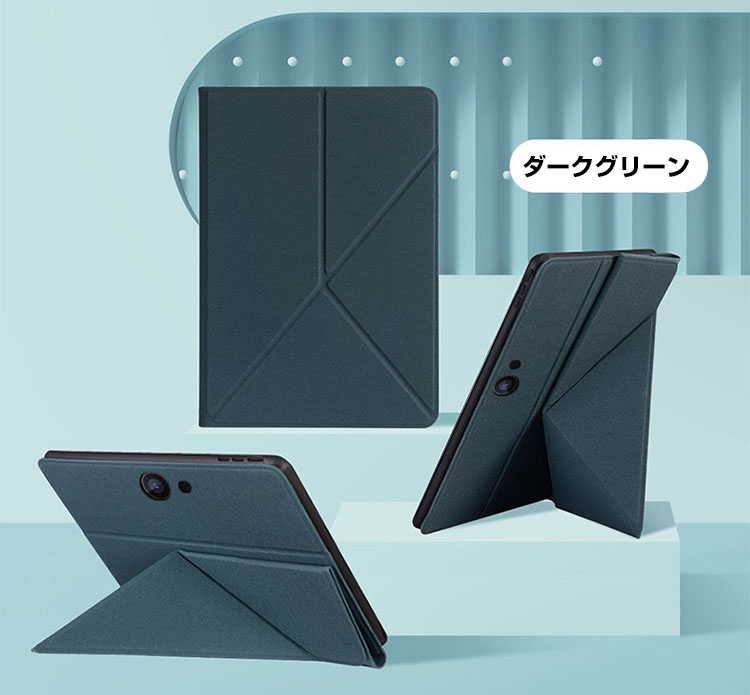 「ポイント」  Microsoft Surface Go 3 10.5 インチ ケース サーフェス ノートPCケース おしゃれ 手帳型 スタンド機能｜visos-store｜03