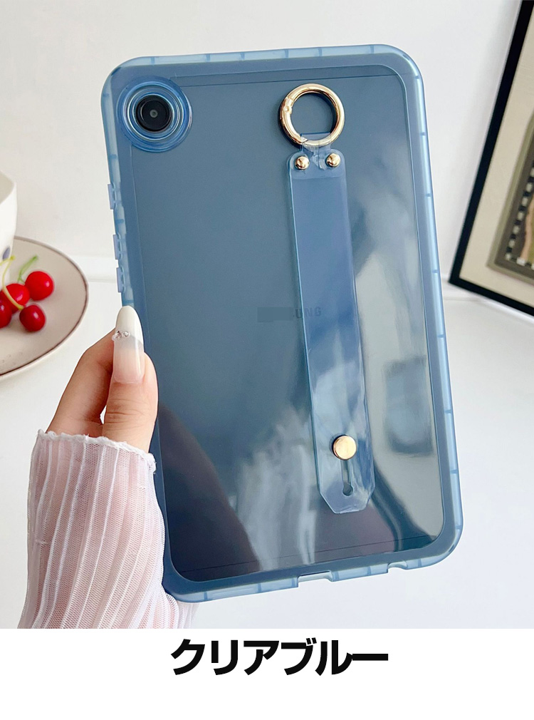 Redmi Xiaomi Pad SE 8.7インチ ケース タブレット 薄型 TPU素材 腕