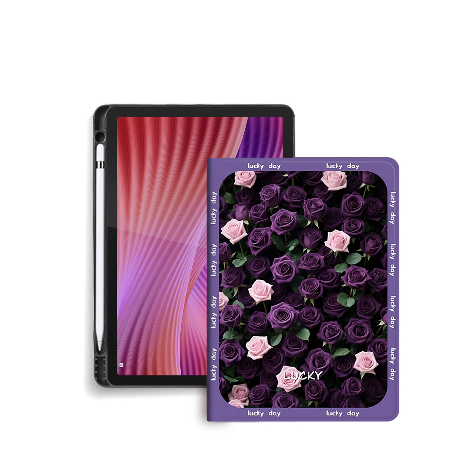 xiaomi pad mini（アンドロイドタブレットケース）（色：パープル系