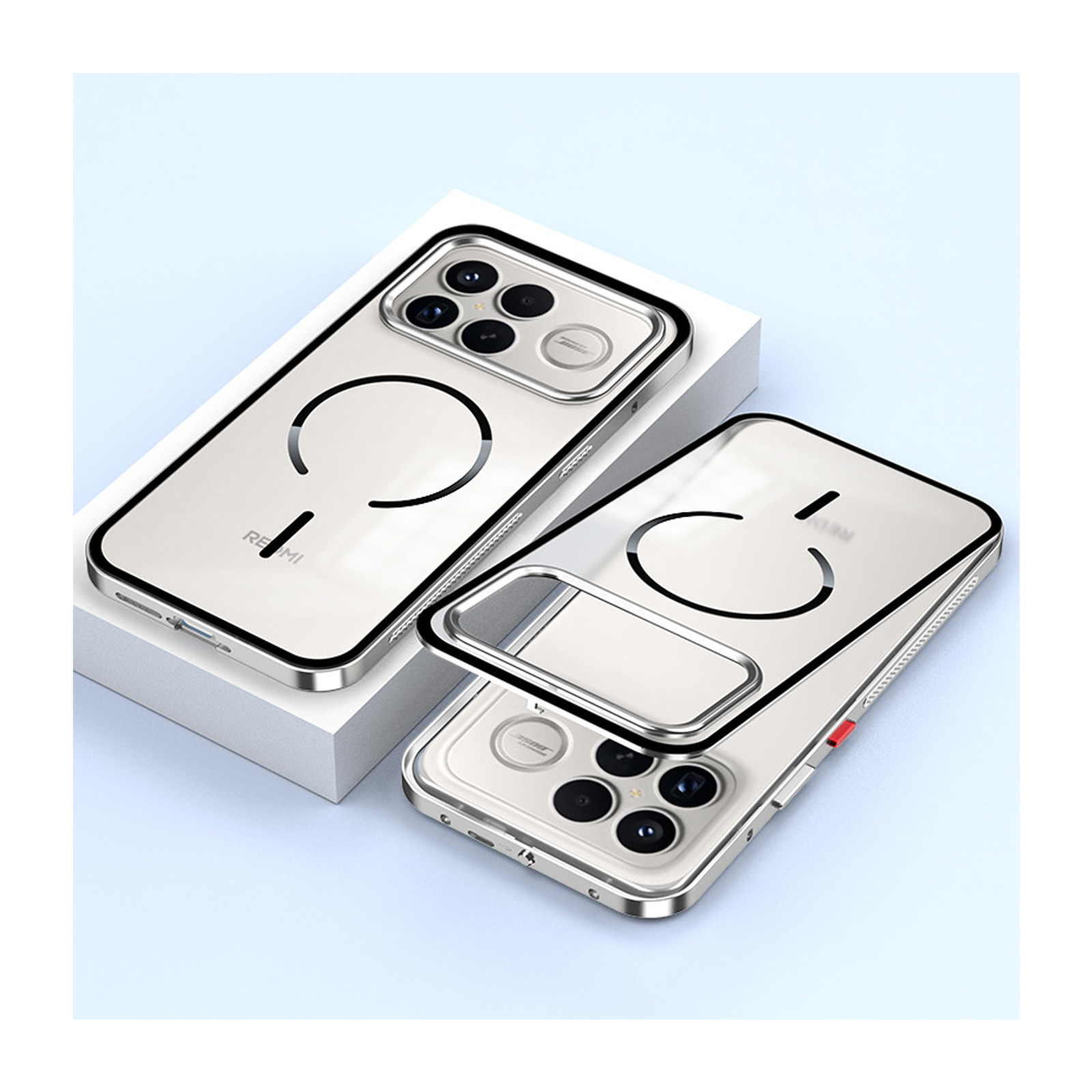 Xiaomi POCO F8 Ultra/POCO Pro 用のアルミバンパーケース 枠 フレーム