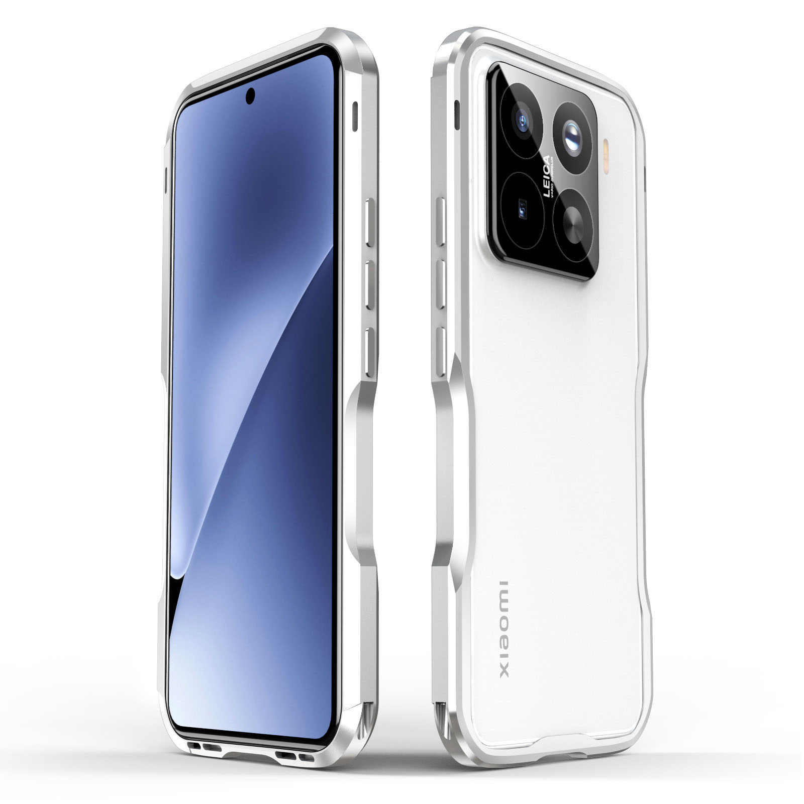 Xiaomi（シャオミ） Xiaomi 15 クリア ケース カバー アルミ合金素材