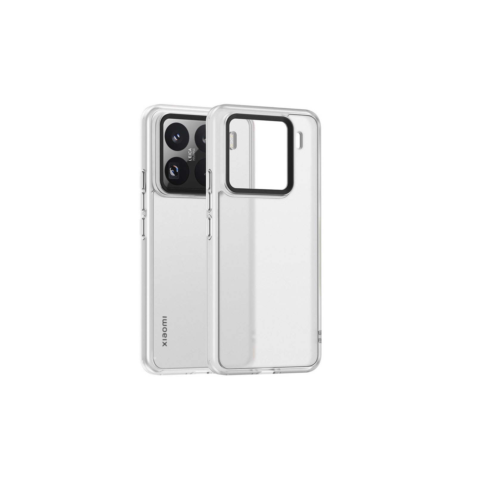 Xiaomi（シャオミ） Xiaomi 15 クリア ケース カバー TPU&PC素材 傷や