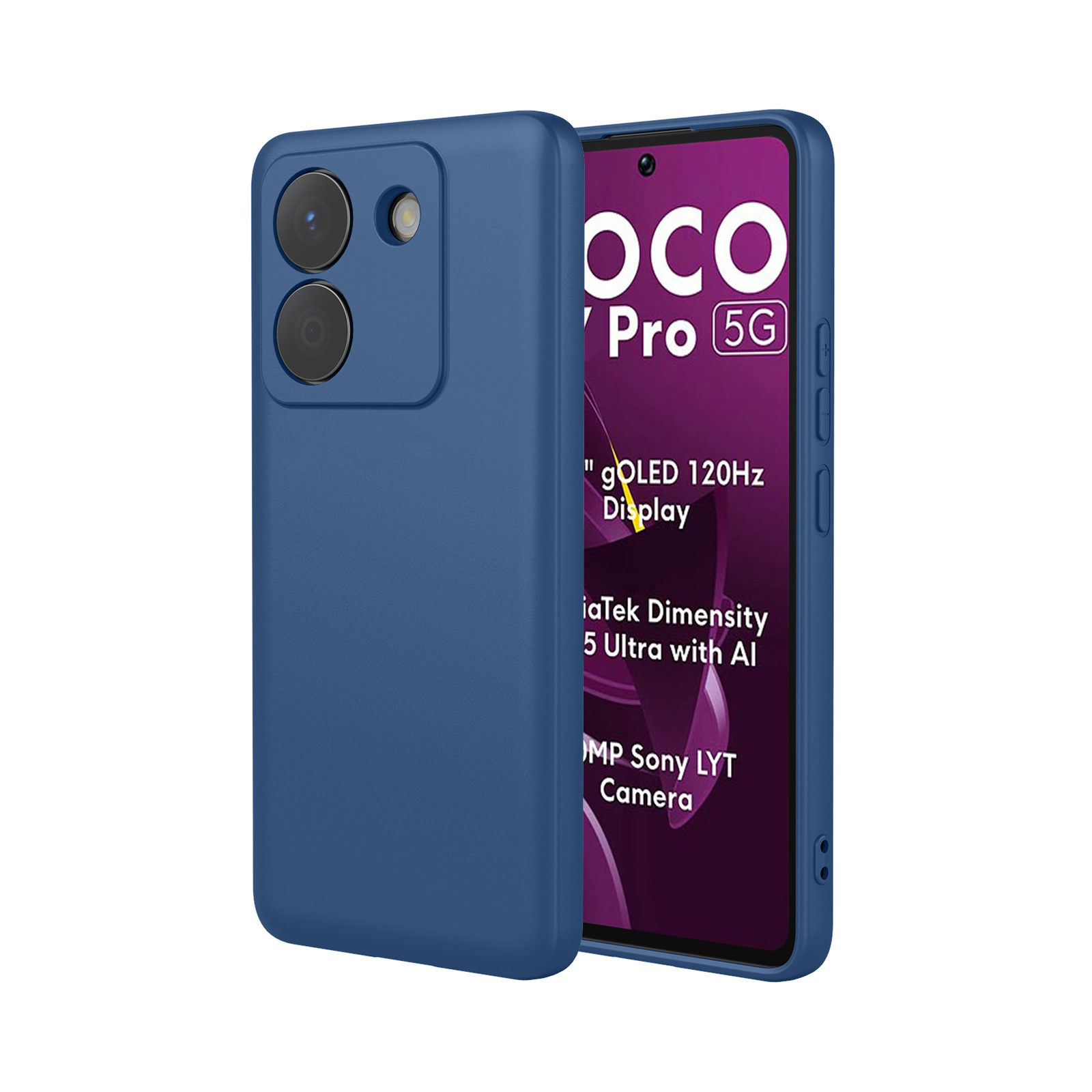 Xiaomi（シャオミ） 小米 POCO M7 プロ 5G用の衝撃に強い スマホ保護