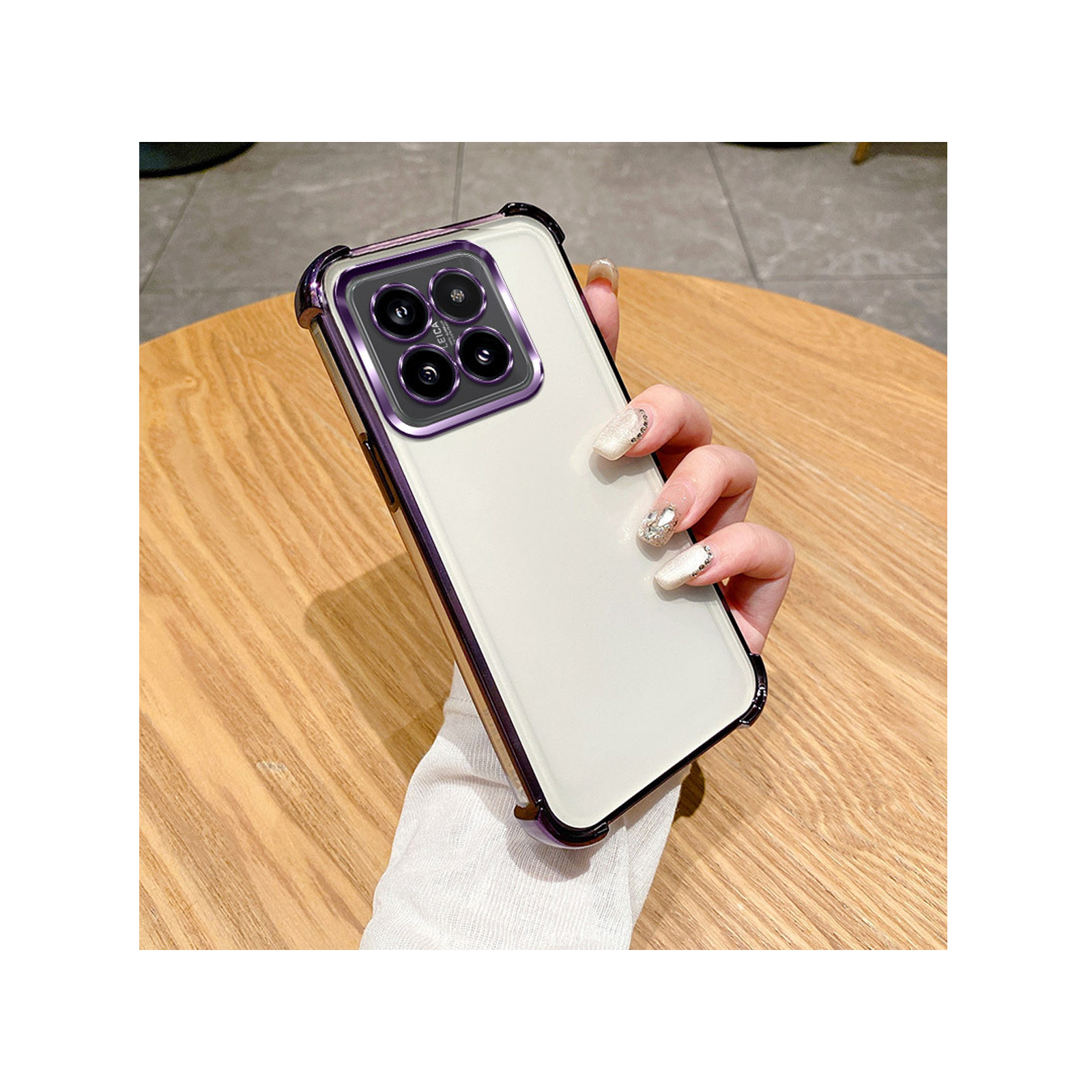 Xiaomi（シャオミ） Xiaomi 15T 15T Pro用の衝撃に強いTPU素材 便利