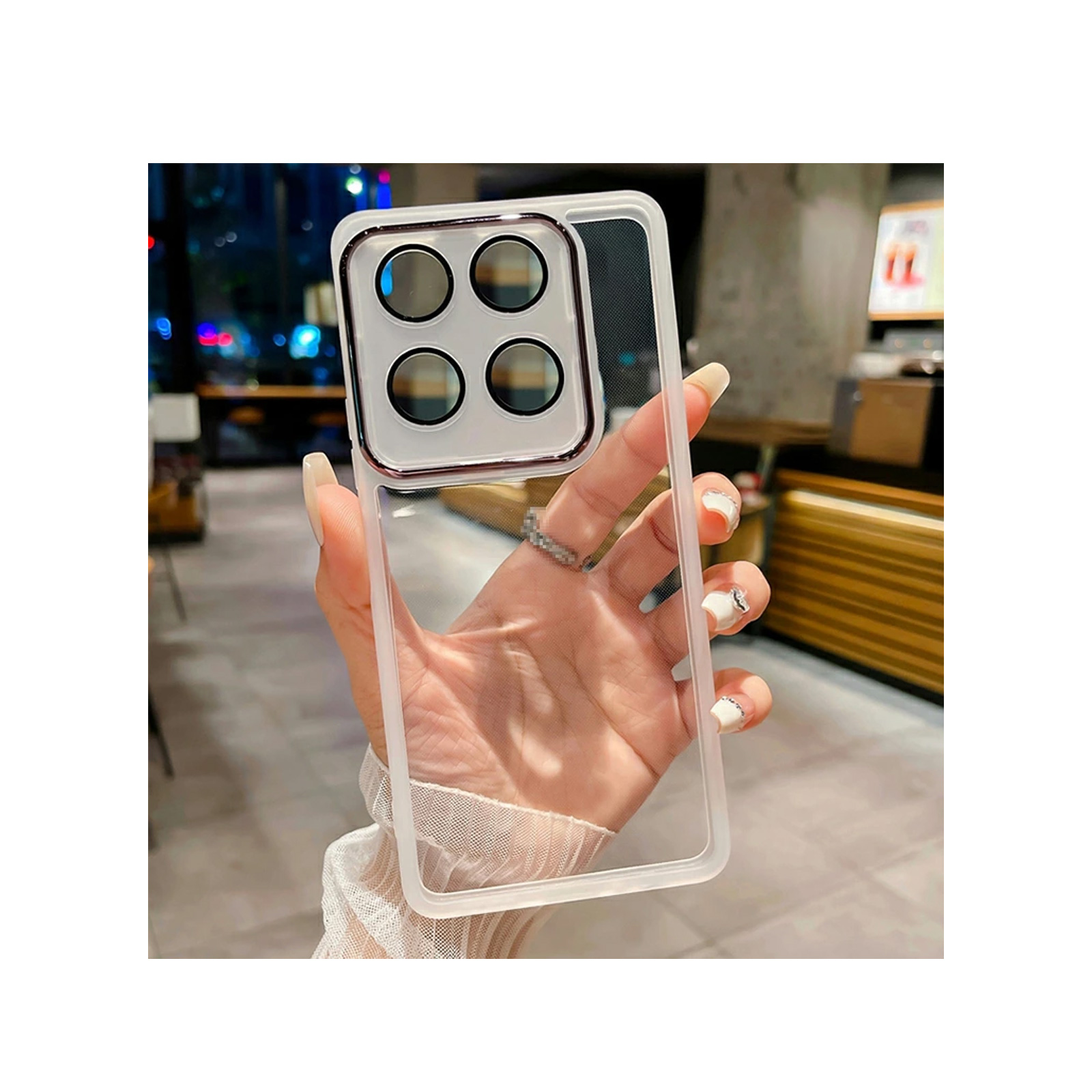 Xiaomi（シャオミ） Xiaomi 15T 15T Pro用の衝撃に強いTPU素材 レンズ