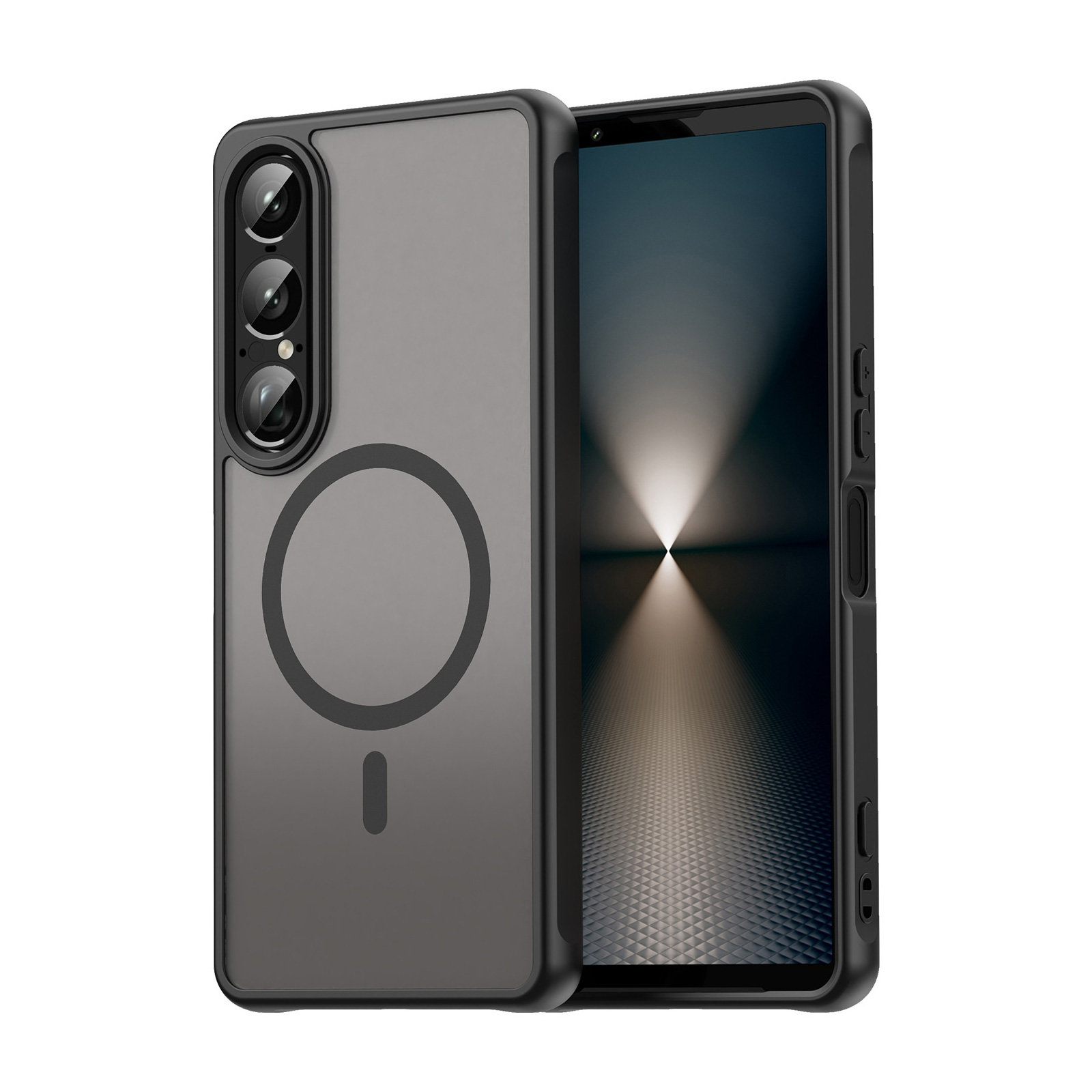 Xperia ソニー エクスペリア 1 VII 10 VII用のケース TPU+PC素材 耐