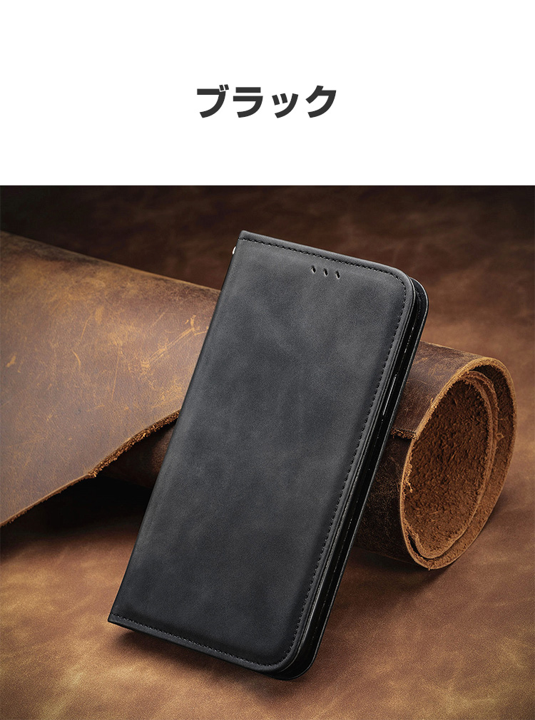 ZTE ZTE製 かんたんスマホ4 A402ZT用のスタンド機能 財布型