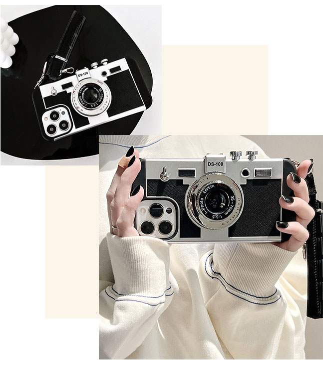 [メール便送料無料] i-PHOTO カメラ型ケース {3}【iPhone iPhoneケース スマホケース スマホカバー カメラ ストラップ ショルダー 肩掛け かわいい】｜vita-shop｜04