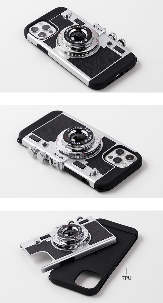 メール便送料無料] i-PHOTO カメラ型ケース {3}【iPhone iPhoneケース