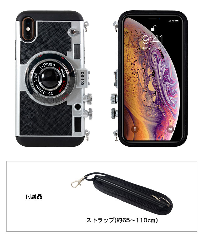 iPhone スマホ ケース カメラ 型 ピンク iPhone XS 送料無料 iPhone スマホ ケース カメラ 型 ピンク iPhone X 新品 カメラ型ピンク
