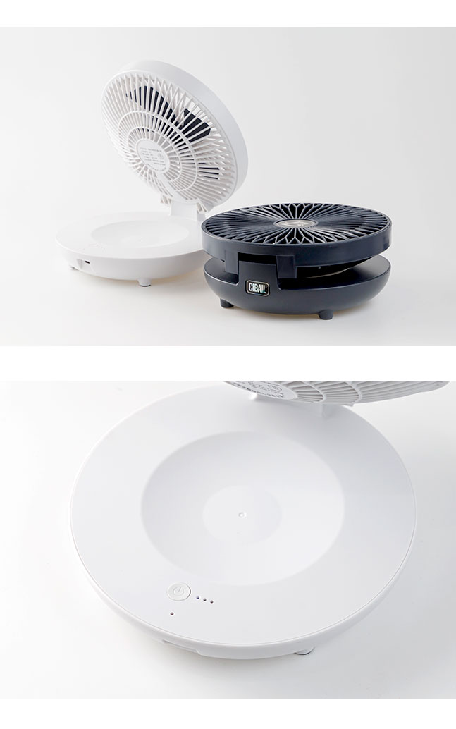 [宅配便送料無料] 壁掛けできる FOLDING FAN【壁掛け 扇風機 おしゃれ 卓上 ファン スタンド 充電式 USB キャンプ キッチン 脱衣所  トイレ 小型 軽量】