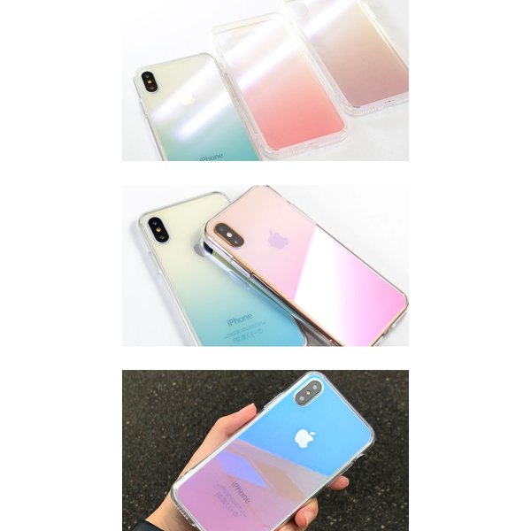 [メール便送料無料] Azure Stone Series 背面ガラスケース {3}【iPhoneケース ケース カバー 背面 ガラス アイフォン iPhone 強化ガラス】 |  | 11