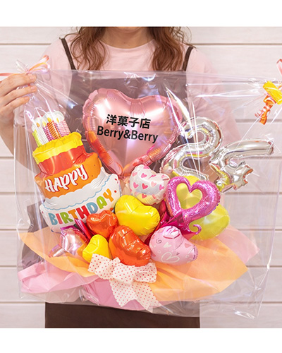 周年祝い 開店祝い 洋菓子店 ケーキ屋さん バルーンギフト SWEETS