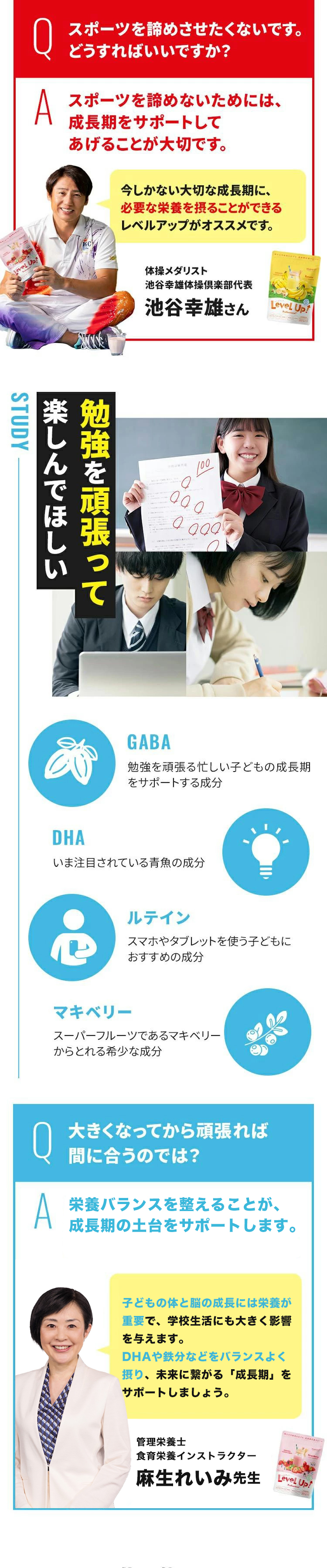 レベルアップ