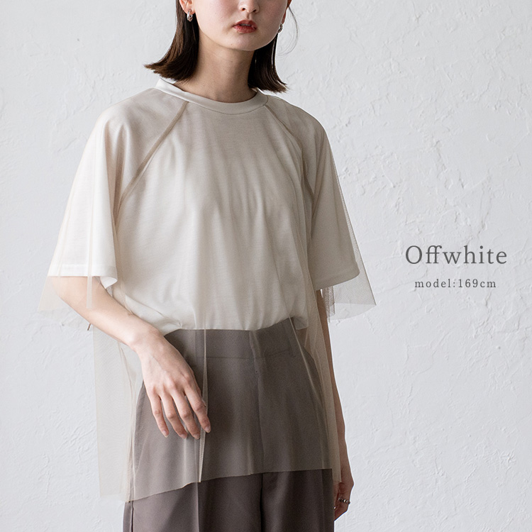VitaFelice SALE シースルー トップス レディース 半袖 tシャツ