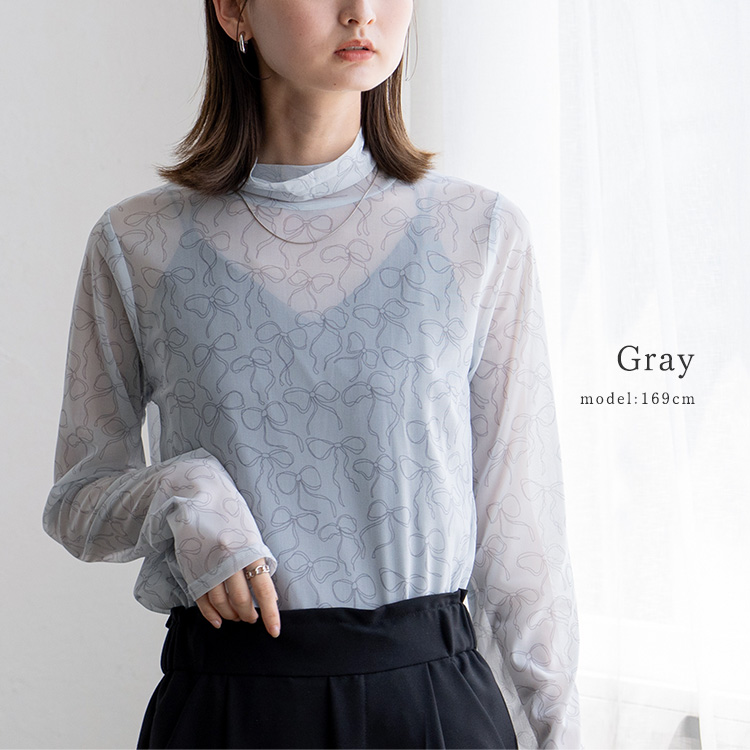 VitaFelice（ヴィータフェリーチェ） sale シースルー トップス