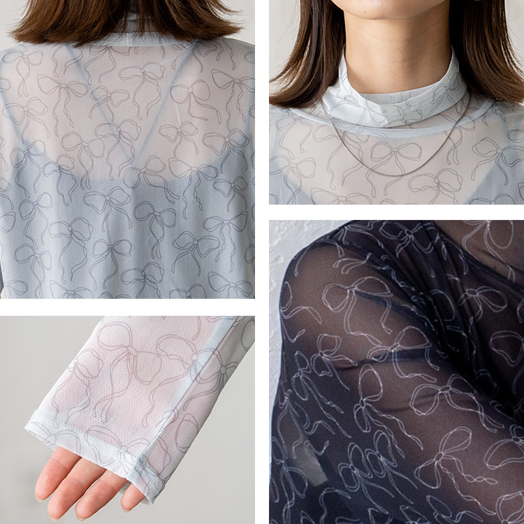 【11/8まで出品！】willfully オケージョン　ブラック　シアー　長袖 オケージョン対応可 / シアーボータイブラウス（シャツ/ブラウス