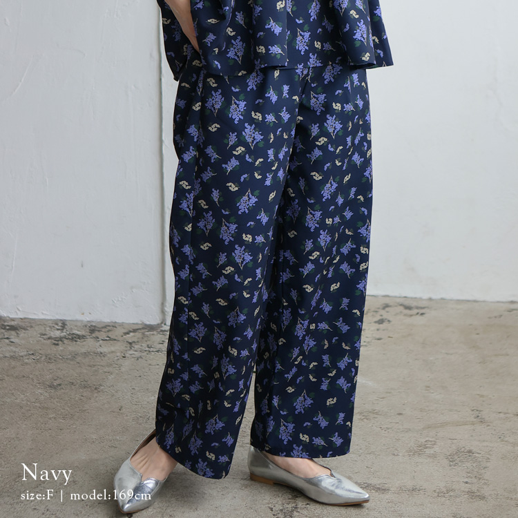 Little cotton clothes 　花柄ワイドパンツ Little cotton clothes 花柄ワイドパンツ-売れ筋値下