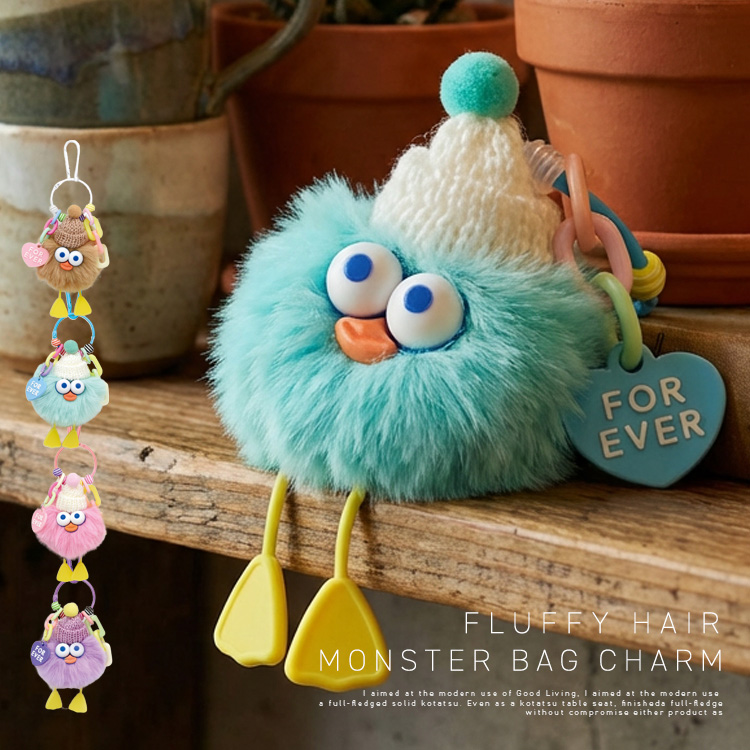 VitaFelice（ヴィータフェリーチェ） バッグチャーム ファー