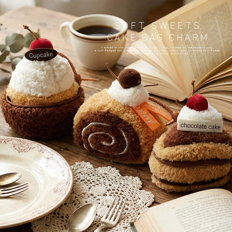 VitaFelice（ヴィータフェリーチェ） バッグチャーム ケーキ