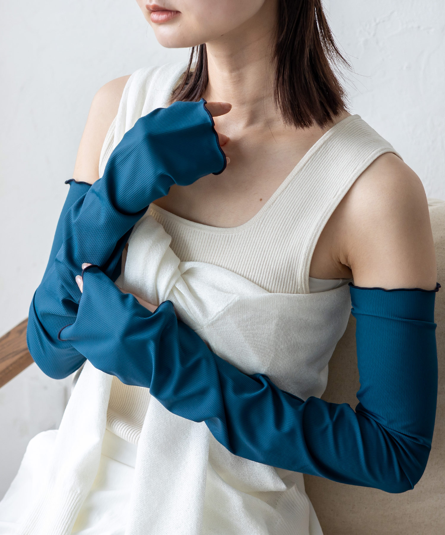 VitaFelice（ヴィータフェリーチェ） アームカバー uv ロング 66cm