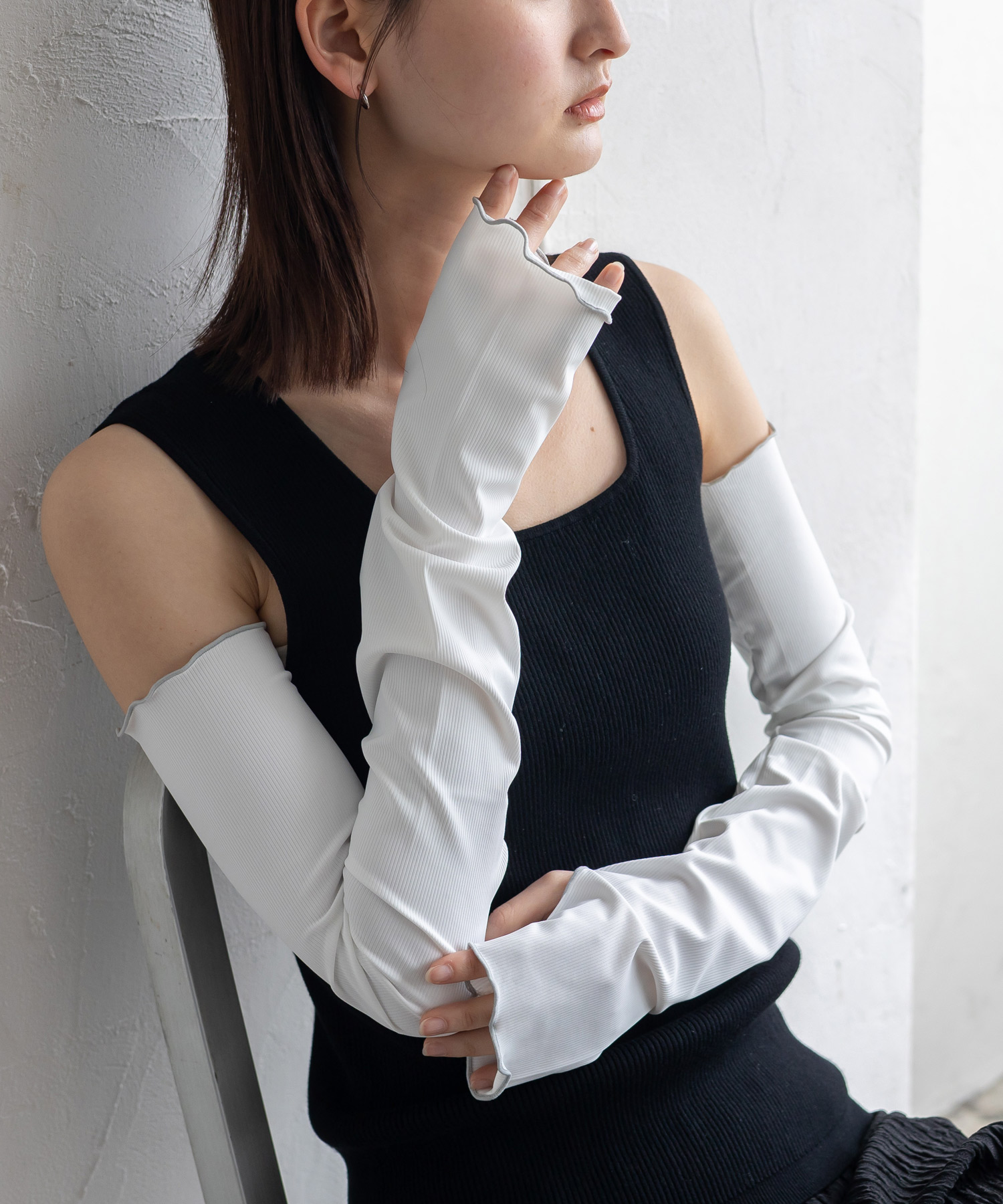 VitaFelice（ヴィータフェリーチェ） アームカバー uv ロング 66cm