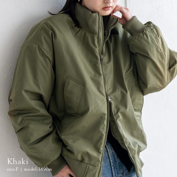 No Rule No Line SALE MA-1 アウター レディース ジャケット 中綿