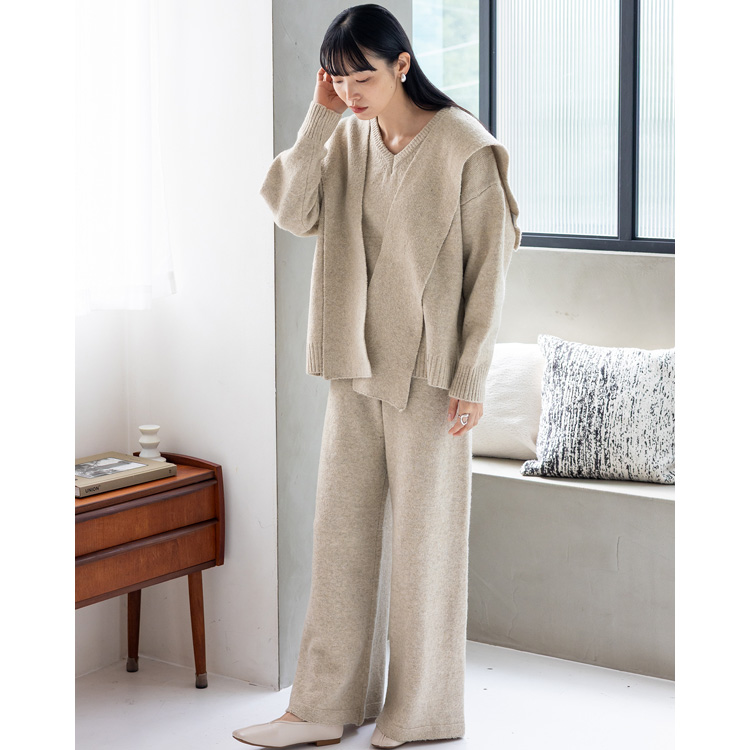 ニット　3点セット VitaFelice（ヴィータフェリーチェ） SALE セットアップ レディース 3