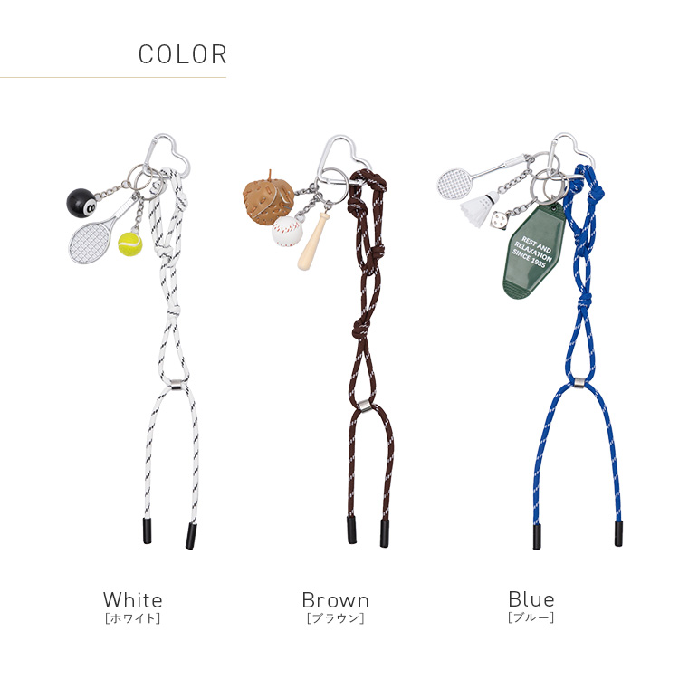 VitaFelice（ヴィータフェリーチェ） バッグチャーム レディース パラ