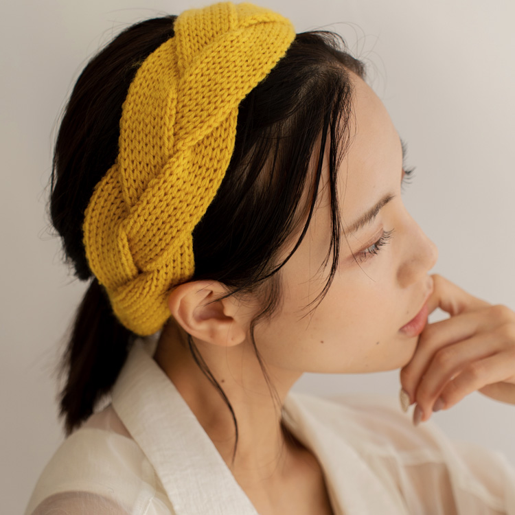 【未使用品】CA4LA ヘアターバン イエロー 楽天市場】ヘアバンド ターバン ヘッドアクセサリー ヘアー