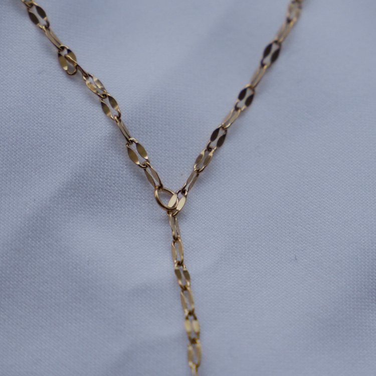 VitaFelice（ヴィータフェリーチェ） ネックレス レディース Y字 18k