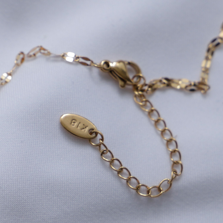 VitaFelice（ヴィータフェリーチェ） ネックレス レディース Y字 18k