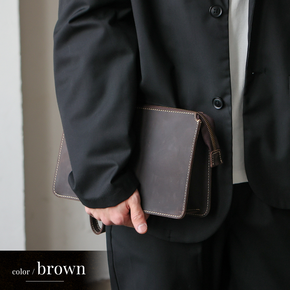 VitaFelice（ヴィータフェリーチェ） セカンドバッグ メンズ 本革