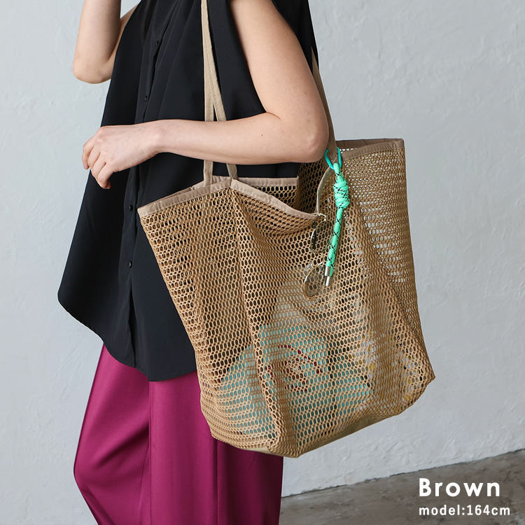 VitaFelice（ヴィータフェリーチェ） メッシュバッグ レディース