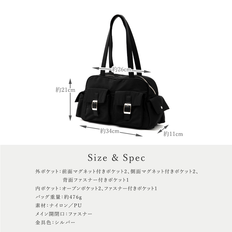 VitaFelice（ヴィータフェリーチェ） ミニダッフルバッグ ダッフル