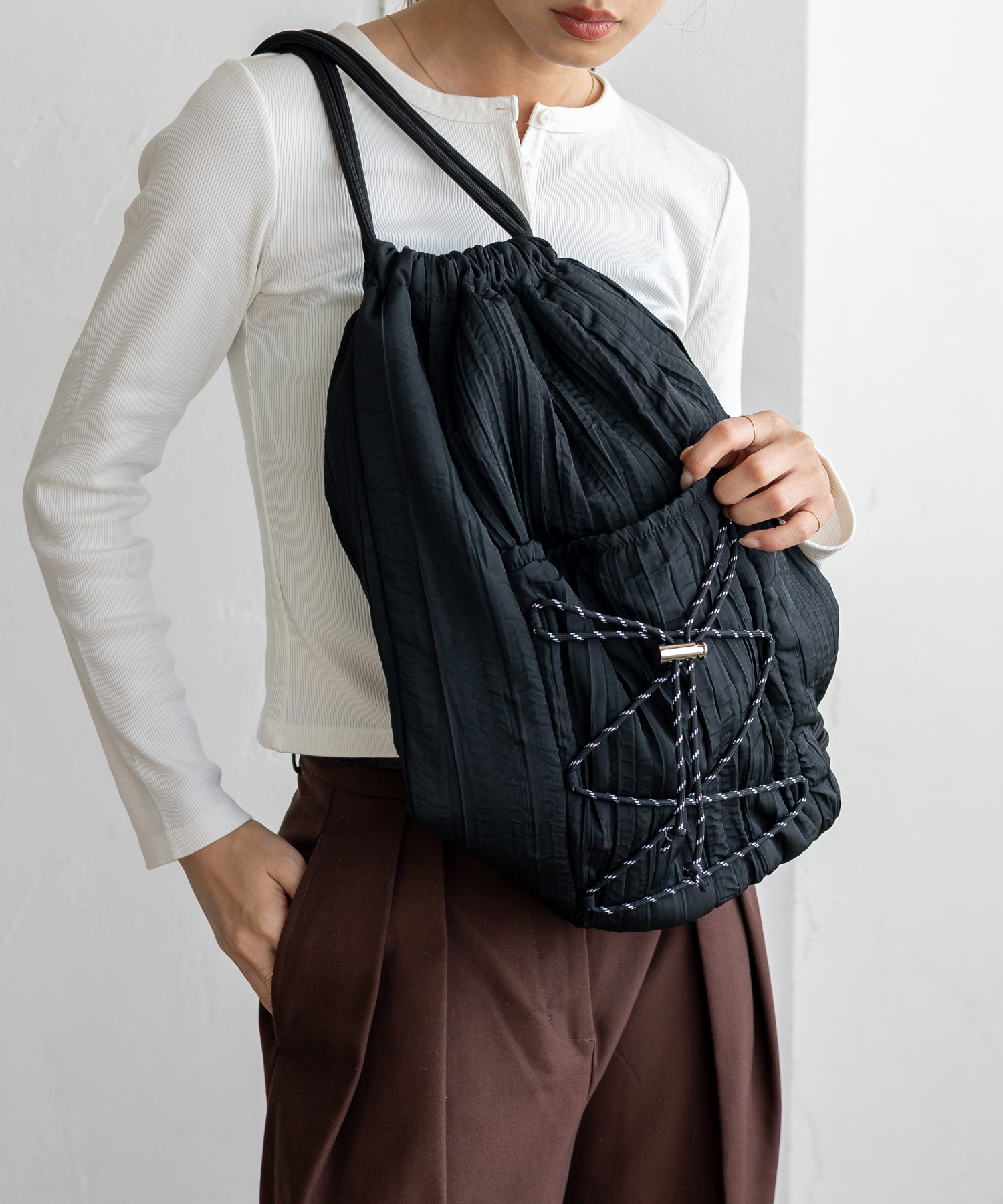 VitaFelice（ヴィータフェリーチェ） ナップサック リュックサック