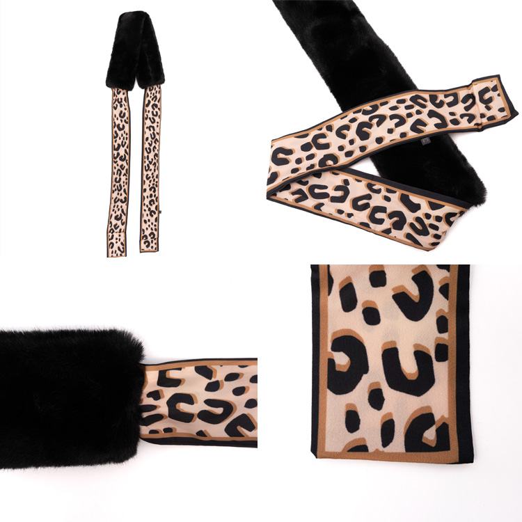 VitaFelice（ヴィータフェリーチェ） ファー ティペット リボン