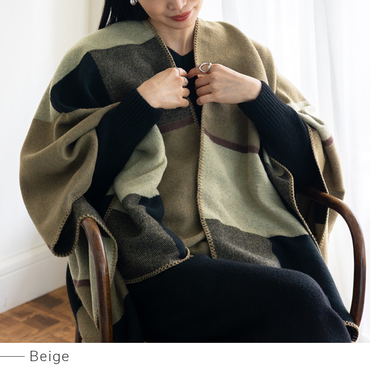 VitaFelice（ヴィータフェリーチェ） ブランケット ポンチョ ひざ掛け