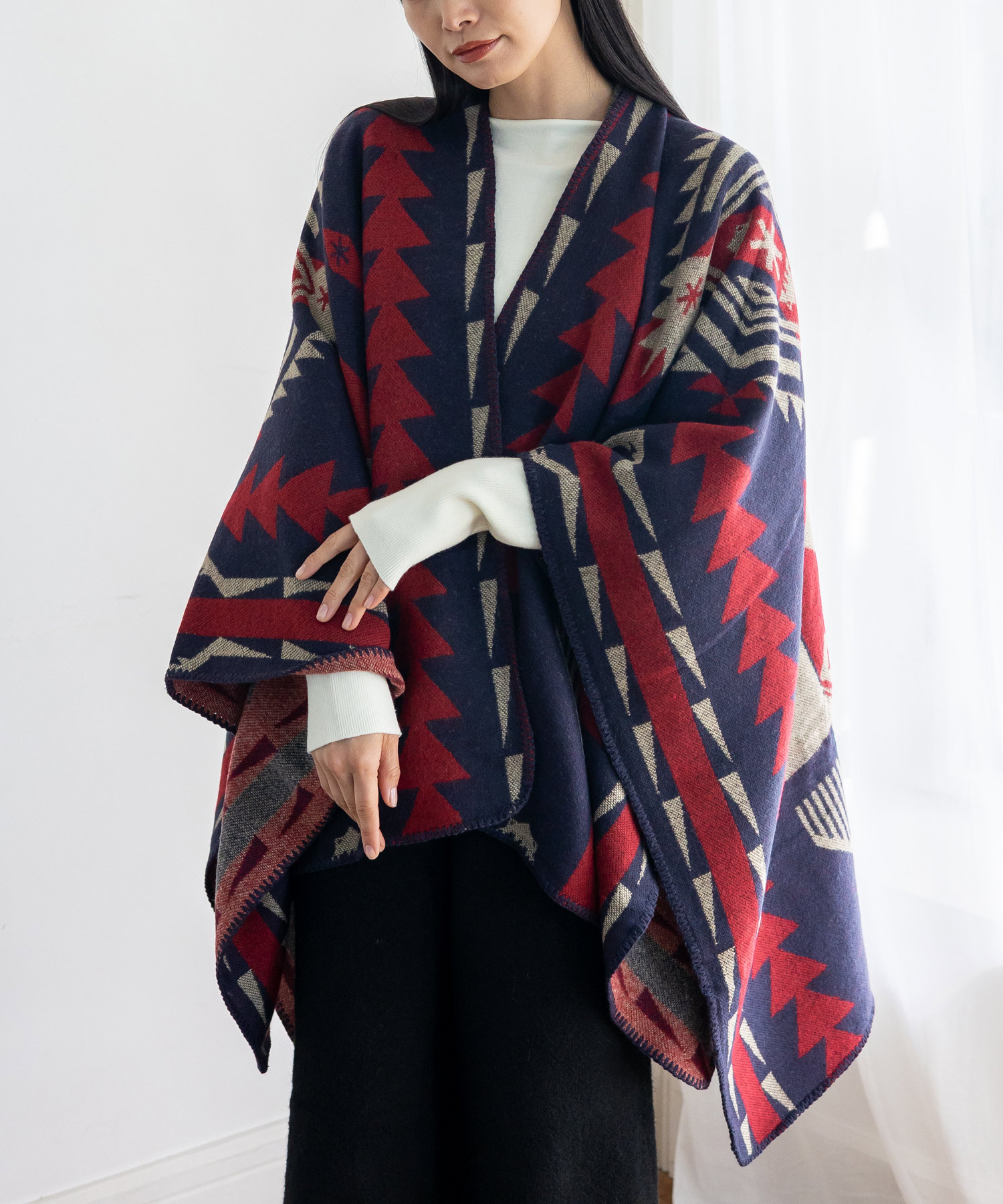 VitaFelice（ヴィータフェリーチェ） ブランケット ポンチョ ひざ掛け