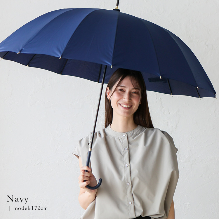 VitaFelice（ヴィータフェリーチェ） 傘 レディース16本骨 長傘 雨傘