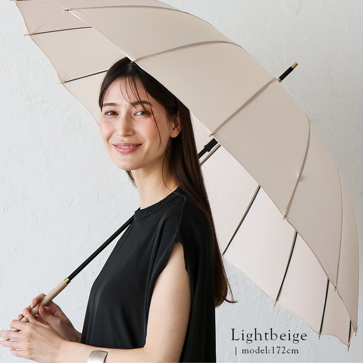 VitaFelice（ヴィータフェリーチェ） 傘 レディース16本骨 長傘 雨傘